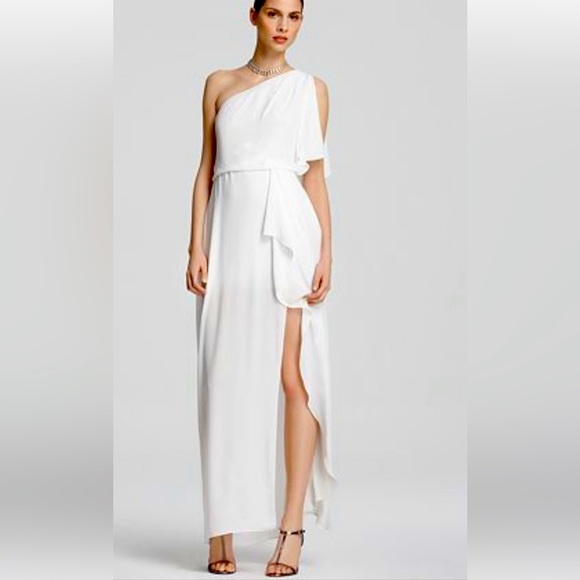 BCBG white kendal gown - Picture 1 of 2